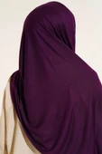 Klasik Penye Şal Mor thumbnail 3