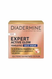 Diadermine Expert Glow Yenileyici Gece Kremi 50ml - 1