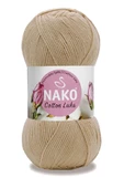5 Adet Cotton Lüks Yelek Tunik Kazak Bluz Hırka İpi Yünü Camel 97582 - 2
