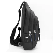 Lederax Çift Taraf Askılı Göğüs Çantası Bodybag LD266 - 12