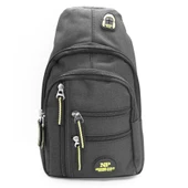 Lederax Çift Taraf Askılı Göğüs Çantası Bodybag LD266 - 6