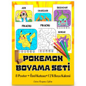 Pokemon Boyama Seti (Hediye Paketinde) - 1