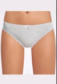Melanjlı Dantelli Kadın Bikini Külot  5 Adet - 5