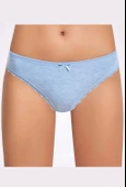 Melanjlı Dantelli Kadın Bikini Külot  5 Adet - 1