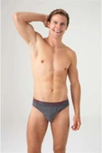 U.S. Polo Assn. Erkek 3'lü Slip Siyah - Antrasit - Lacivert - 5
