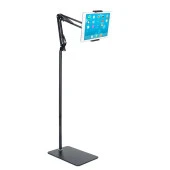 UpWay Tablet Telefon Zemin Standı 175cm Universal 360 Derece Hareketli 4-11 inç Uyumlu - 1
