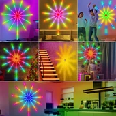 UpWay Havai LED Bluetooth RGB 156 Led USB Akıllı Dekoratif Ses Müzik Destekli - 7