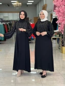 Kare Elbise Siyah - 1