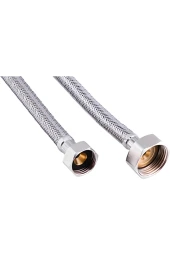 3/8 - 3/8 DD 50 CM ÇELİK BAĞLANTI - 1