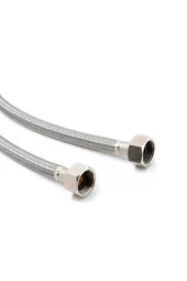 3/8 - 3/8 70 CM PASLANMAZ ÇELİK BAĞLANTI - 1