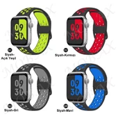 Apple Watch 42/44/45/46/49mm Kordon Delikli Spor Kordon 2/3/4/5/6/se/7/8/9/10/ultra - 3