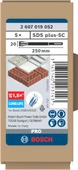 Bosch Yassı Keski SDS-Plus Longlife 250*20 mm 5'li - 1