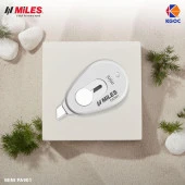 Miles Mini Maket Bıçağı Otomatik Kilit Güvenlikli 9 mm Fildişi PA901 - 1