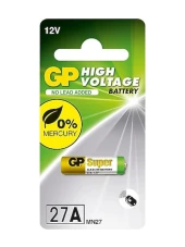 27A 12V Yüksek Voltaj Alkalin Kumanda Pili Gp - 1