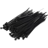 Kablo Bağı 3.6x370 mm Paket 100 Adet Siyah Aydın - 1