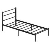 Mobpazar Basic Metal Karyola 90x190 cm Siyah - 6