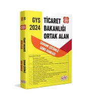 Editör 2024 GYS Ticaret Bakanlığı Tüm Kadrolar için Ortak Alan Soru Bankası Çözümlü Editör Yayınevi thumbnail 2