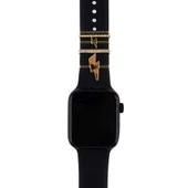 Apple Samsung Oppo Huawei Haylou Watch Kordon Aksesuarı Süsü Charm Seti Taşlı - 11