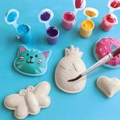 SES Creative Kalıba Dök ve Boya - Mutlu Figürler - 2