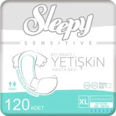 Sleepy Yetişkin Hasta Bezi XL 4 x 30'Lu 120 Adet - 1
