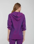 VIOLET- Kadın Koton Mor Medikal Üniforma Üst thumbnail 2