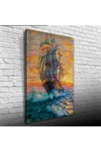 Amiral Gemisi Canvas Tablo (50x70) - 1