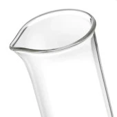 Borox Cam Mezür 250 ml Uzun Form Dereceli Silindir Mavi Skala thumbnail 2