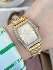 Essence Çelik Kordon Kararma Renk Atma Yapmaz 50 Mt Suya Dayanıklı Kadın Kol Saat BD1141.130 thumbnail 1