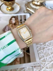 Essence Çelik Kordon Kararma Renk Atma Yapmaz 50 Mt Suya Dayanıklı Kadın Kol Saat BD1141.130 thumbnail 2