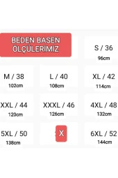 Midi Boy Viskon Kumaş Çiçek Desenli Etek - 3
