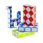 24 PARÇA MAGİC SNAKE RUBİK YILAN ZEKA KÜPÜ MİNİ BOY - 3