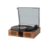 Midex MTX-106OR Nostaljik Retro Pikap Plak Çalar (Bluetooth Aux Hoparlörlü 3 Devir) İğne Dahil - 3