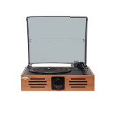 Midex MTX-106OR Nostaljik Retro Pikap Plak Çalar (Bluetooth Aux Hoparlörlü 3 Devir) İğne Dahil - 4