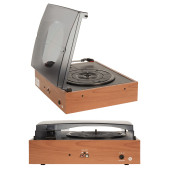 Midex MTX-106OR Nostaljik Retro Pikap Plak Çalar (Bluetooth Aux Hoparlörlü 3 Devir) İğne Dahil - 7