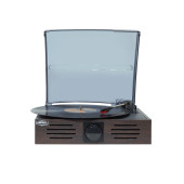 Midex MTX-106BN Nostaljik Retro Pikap Plak Çalar (Bluetooth Aux Hoparlörlü 3 Devir) İğne Dahil - 1