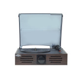 Midex MTX-106BN Nostaljik Retro Pikap Plak Çalar (Bluetooth Aux Hoparlörlü 3 Devir) İğne Dahil - 3