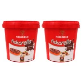 Fiskobirlik Fiskorella Kakaolu Fındık Kreması 1 kg 2 li - 1