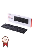 Torima TK-01 Kablolu Standart Q Klavye Siyah thumbnail 2