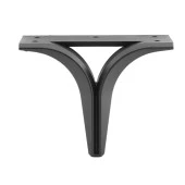 Mobilya Kanepe Sehpa TV Ünitesi Çekyat Oturma Grubu Koltuk Ayağı Baza Ayak Siyah 12 cm thumbnail 6