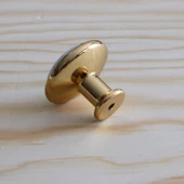 Gerçek Porselen Kulp Gold Düğme Mobilya Mutfak Dolabı Çekmece Dolap Kulpları Kapak Kulpu Kulbu Altın - 5