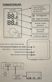 MARS S20  DİGİTAL WİFİ BEYAZ ODA TERMOSTAT - 10