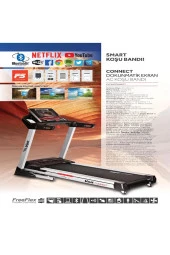 Connect 3 HP Otomatik Eğimli Koşu Bandı - 1