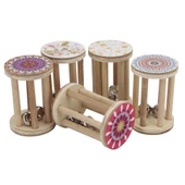 Jwin KZ-602 Kafesli Ahşap El Zili Orff - Ritim Aleti - 1