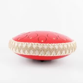 Jwin JTN-1415 14 Inç 15 Ses Ton Çelik Handpan Tongue Drum Davulu - Kırmızı - 3