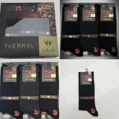 6'Lı Dündar Erkek Kışlık Gerçek Termal Çorap - 2