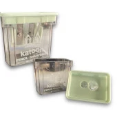 Katoon K-3009 Çift Bıçaklı Hazneli Kalemtraş – Pastel Yeşil - 1