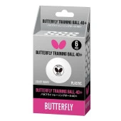 Butterfly BTF Training Ball 40+ White 6er Masa Tenisi Topu 7250730140 - 9
