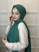 Harem Scarf Brisa Vual Şal 00816  YOSUN thumbnail 2