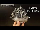 UÇAN HOLLANDALI FLAİNG DUTCHWAN 3D Metal Maket Bulmaca Puzzle modeli kitleri DIY 14+ Yaş 79+ parça - 5