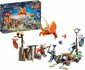 PLAYMOBIL Novelmore 71210 Novelmore ve Burnham Raiders - Turnuva sahası, 4 yaşından büyük çocuklar için oyuncak - 1
